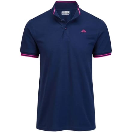 Kappa Ezio Korporate Korte Mouw Poloshirt Blauw S Man