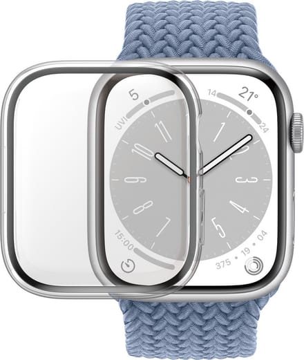 PanzerGlass Screenprotector geschikt voor Apple Watch - 41 mm Glazen | PanzerGlass Full Body Protector - Case Friendly
