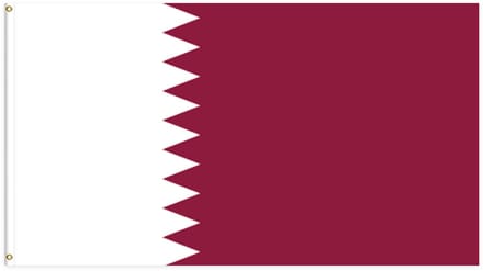 Go Go Gadget - Vlag Qatar- 90x150cm