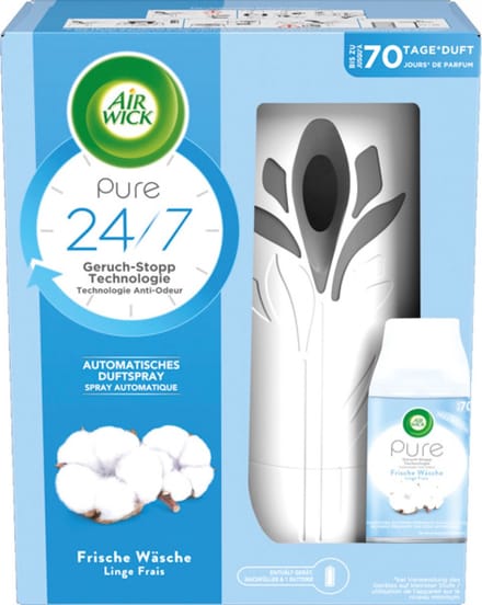 Air Wick - Luchtverfrisser - Starterset - Freshmatic Max - Zachtheid Van Katoen - 250ml