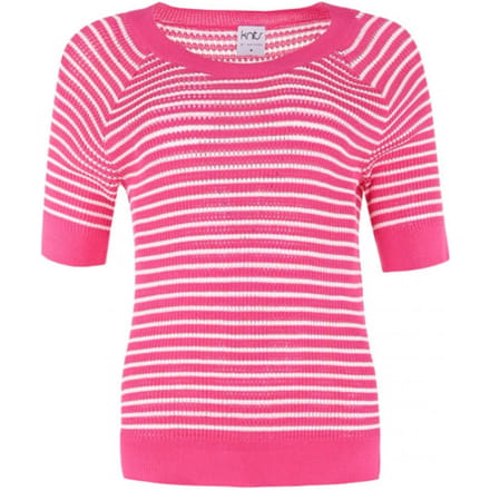 MAICAZZ Funne trui pink/offwhite su23.70.214