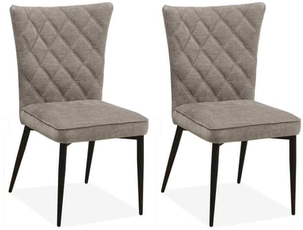 MX Sofa - Eetkamerstoel Ferry - Ash (set van 2 stoelen)