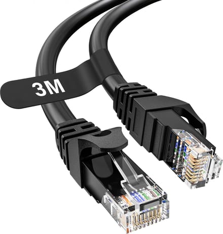SBVR Ethernet Kabel - 3 Meter - Internetkabel - UTP Kabel - Cat 6 Netwerkkabel - RJ45