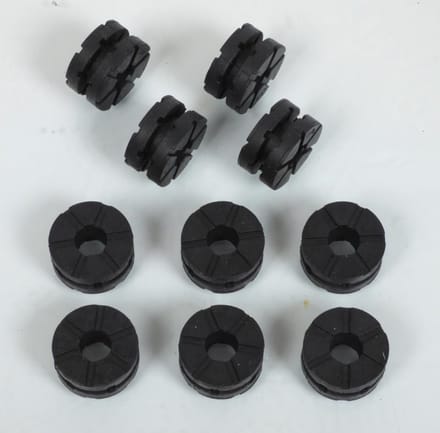 Set silentblocks spatbord rubber voor motor Honda 1000 CBF 2006-2007 80106-382-770
