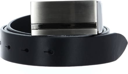 SADDLER Leren Riem Thisted Belt W90 Black Zwart