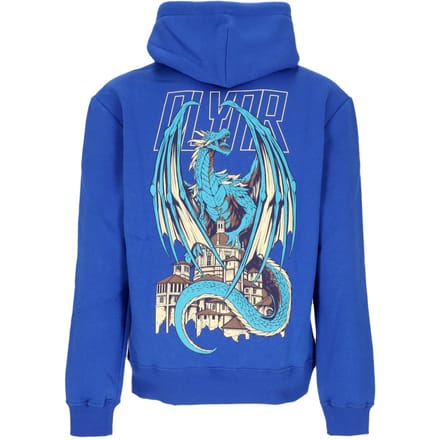 Blue Dragon-hoodie Blauwe herenhoodie