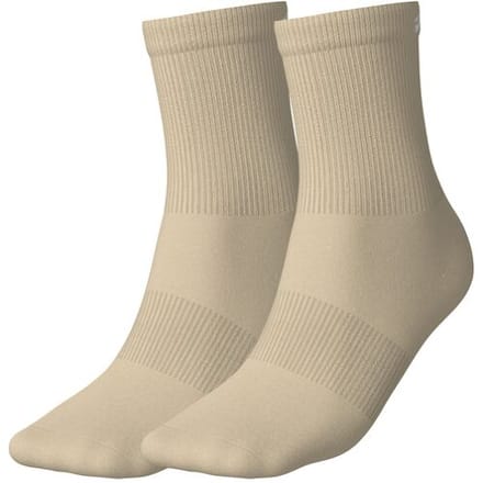 CRIVIT 2 Paar dames pilates sokken (Beige/wit, 35-38)