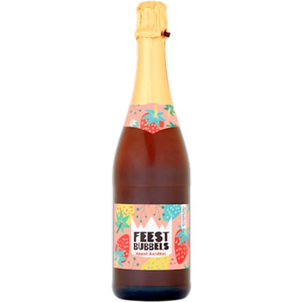 Feest bubbels appel aardbei