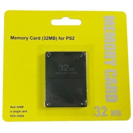 Carte Memoire Compatible avec Sony Playstation2 PS2 32Mo
