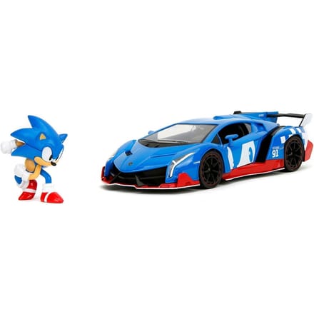 Jada Toys - Sonic Lamborghini Veneno 1:24 - 9335433314R00