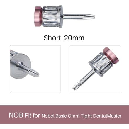 1 pièce Clé dynamométrique pour implants dentaires 10-70Ncm Tournevis universel Outil de restauration d'implants pour dentistes
