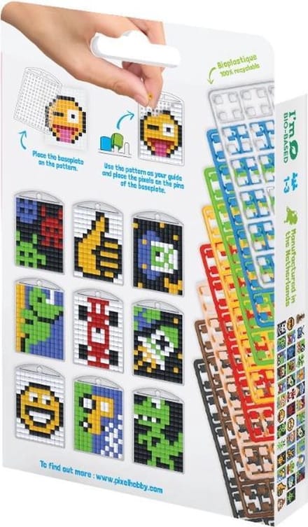 Pixelhobby Sleutelhanger set - Cool
