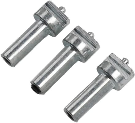 Boormachine Adapter - Rioolveer Connector - Afvoer Reinigen - Duurzaam Koolstofstaal - 16mm Diameter - Zilver