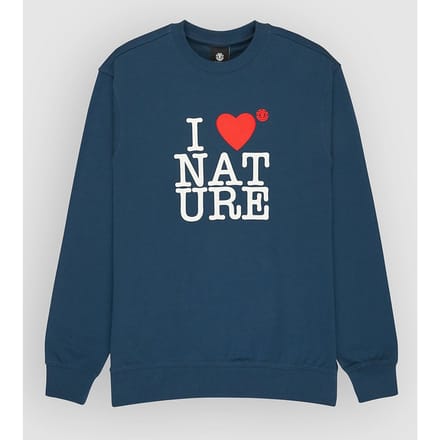 Element I Heart Sweatshirt Blauw S Man