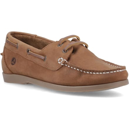 Sperry Balboa 2 Eye Boot Nubuck Dames Tan Bootschoenen