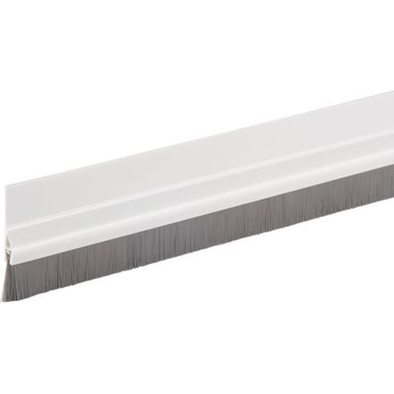 Fix-o-moll tochtstrip deur premium zelfklevend borstel 1m wit