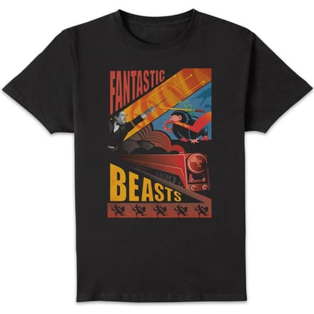 Fantastic Beasts Photographic Unisex T-Shirt - Black - L
