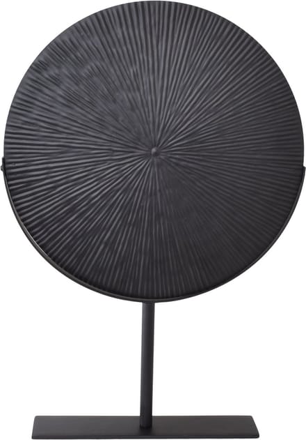 LOFT42 Burst Ornament op voet - Zwart Metaal Ø36cm