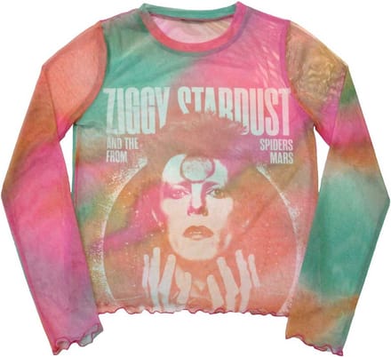 David Bowie - Ziggy V2 Longsleeve top - M - Multicolours
