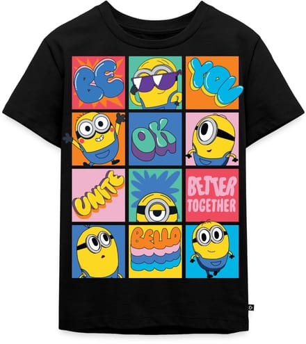 Minions Be You Positief En Lief Ontwerp Premium T Shirt Kinderen