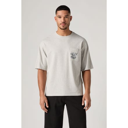 Levi's Half Sleeve Graphic Pocket Tee Größe: S | Bedruckte T-Shirts Outlet | Herren