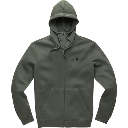 G-STAR Premium core hdd zip sw l\s Heren Trui - graphite