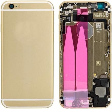 Complete Behuizing Geschikt voor iPhone 6 – Goud