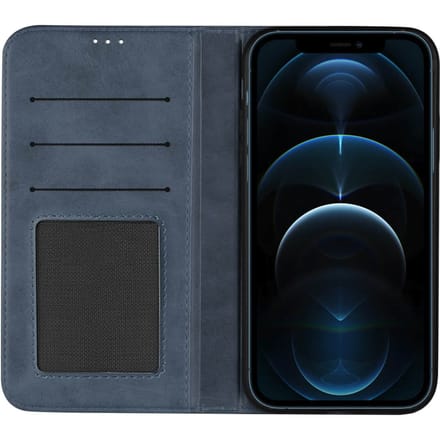 iPhone 12 Pro Max Bookcase - Blauw