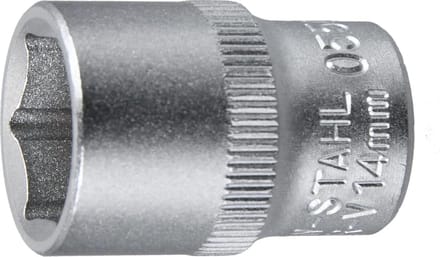 Dopsleutelinzet zeskant 05509SB SW 14 mm 10 mm (3/8') Premium