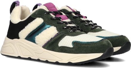 Omoda Zoë Lage sneakers - Meisjes - Groen - Maat 37