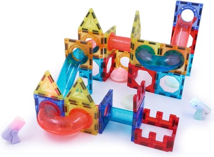 Zoem - Magnetisch Bouwstenen 75-delig - Verlichting - Knikkerbaan - Magnetic - Speelgoed