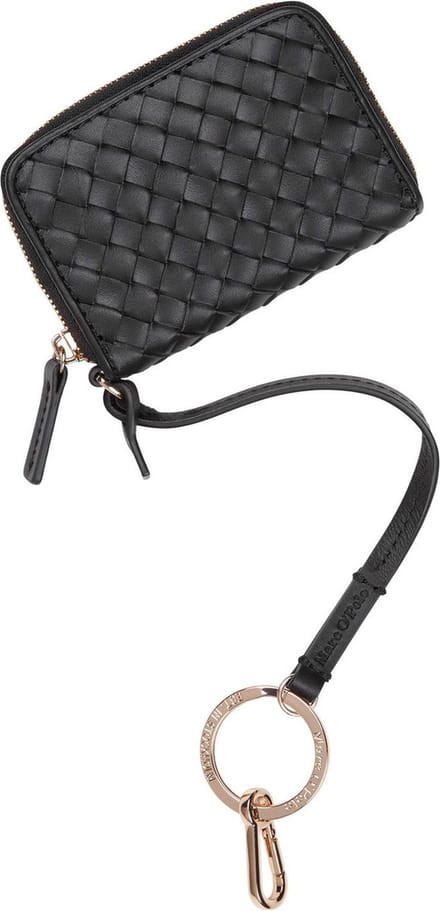 Marc O'Polo Kaarthouder Melissa Zip Wallet Black Zwart