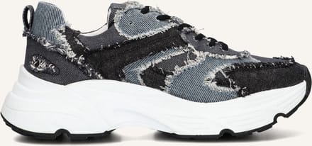 Omoda Tokio Sneakers Dames - Leren Sneaker - Grijs - Maat 37
