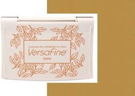 Inkpads Versafine Toffee VF-52 beige stempelkussen stempelinkt waterbasis sneldrogend inkt
