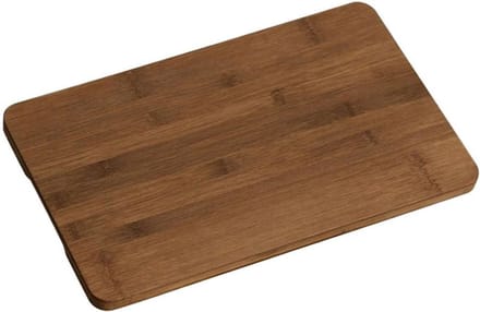 Proffesionele Snijplank - FSC® Donker Bamboe Hout - Afm: 43 x 26 x 1.9 Cm