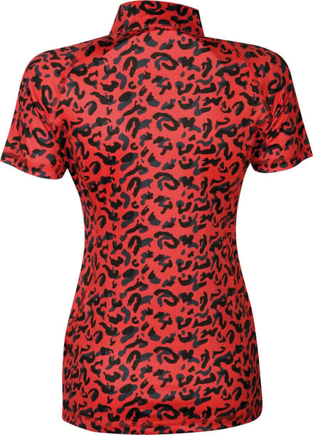 Harry's Horse Shirt Just Ride Leopard - maat XS - coral
