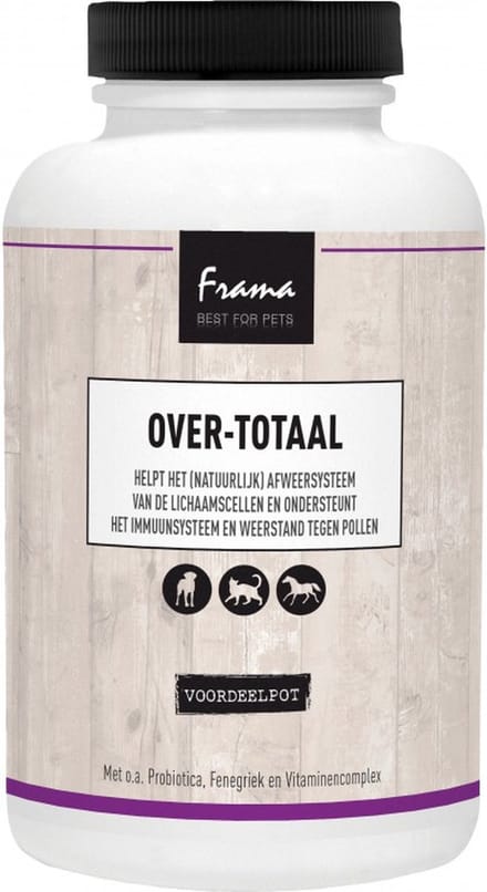 Frama Over-Totaal 180 capsules - Kat - hond & paard
