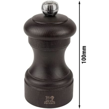 (6 stuks) PEUGEOT BISTRO - Zoutmolen - Hout - Chocolade - Hoogte: 100mm
