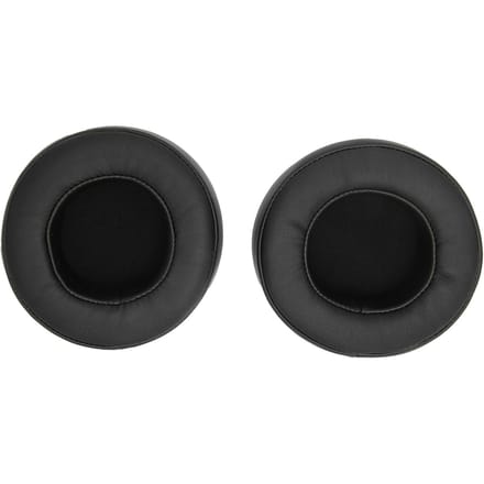 2 stuks 90 mm hoofdtelefoon oorkussen universele stereo headset oorkussen vervangingsonderdelen black