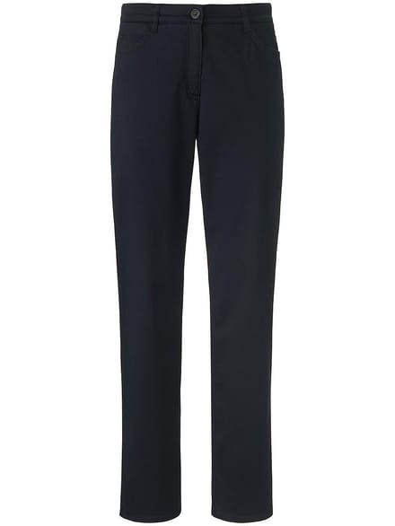 Feminine fit-broek model Nicola Pima Cotton Van Brax blauw