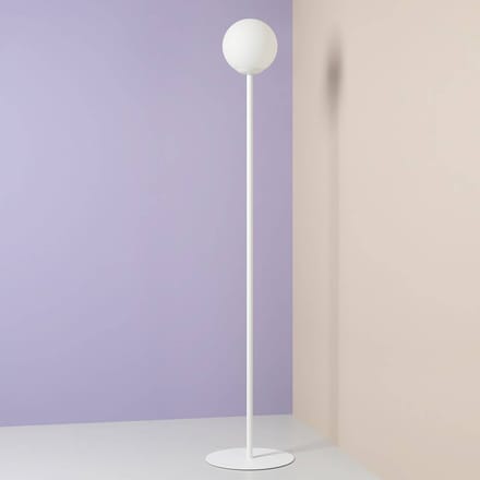 ALDEX Vloerlamp Joel, wit, 1-lamp