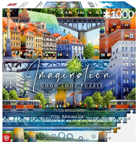 Good Loot Tytus Brzozowski Imagination Puzzle Warsaw Bridges (1000 pieces) Puzzles