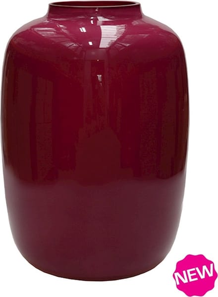 Vaas Artic | Mauve - Bordeaux | Medium | Ø25 x H35 cm