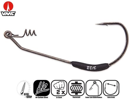 VMC Mystic 7329DD Drop Dead Weighted Hooks 2g / #3/0