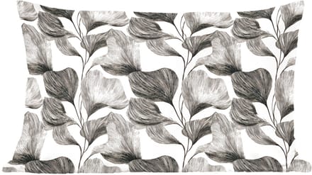 Sierkussens - Kussentjes Woonkamer - 60x40 cm - Botanisch - Bladeren - Zwart