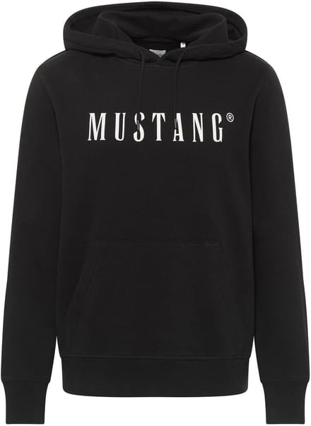 Mustang Heren Sweatshirt BRONSON regular fit Zwart 3XL Volwassenen