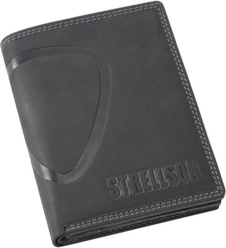 strellson Portemonnee Baker Street Billfold V8 Black Zwart