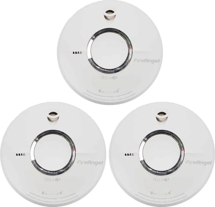 FireAngel ST-622 Rookmelder 3-pack - Opvolger van ST-620 - Verbeterde 10 jaar accu