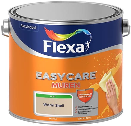 Flexa - Easycare Muren - Warm Shell - Mengverf - 2,5 L