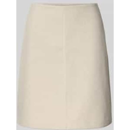 Knielange rok met deelnaad, model 'ROS Rylieh'